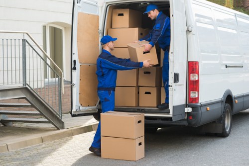 Customer complaint being logged during a removals service review