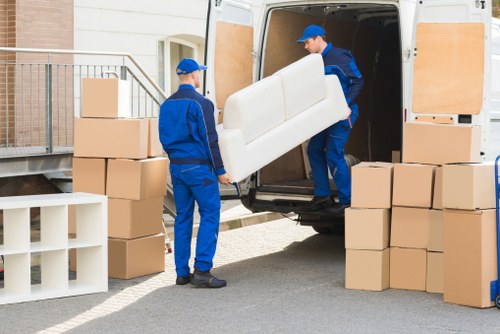 Commercial removal van service for local business relocation