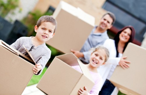 Local office relocation service working in a Toedinburgh business area