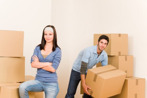 Risk-aware removals crew planning access and loading before a move