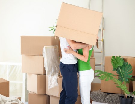 Careful loading and transport during Edinburgh removals