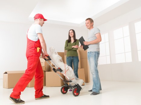Unpacking essentials into a new Toedinburgh home after a local relocation