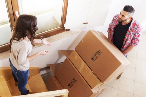 Packing and preparation for a local Toedinburgh man and van service