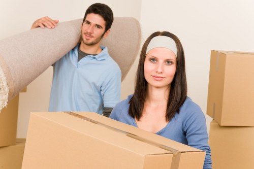 Household items prepared for transport in Toedinburgh